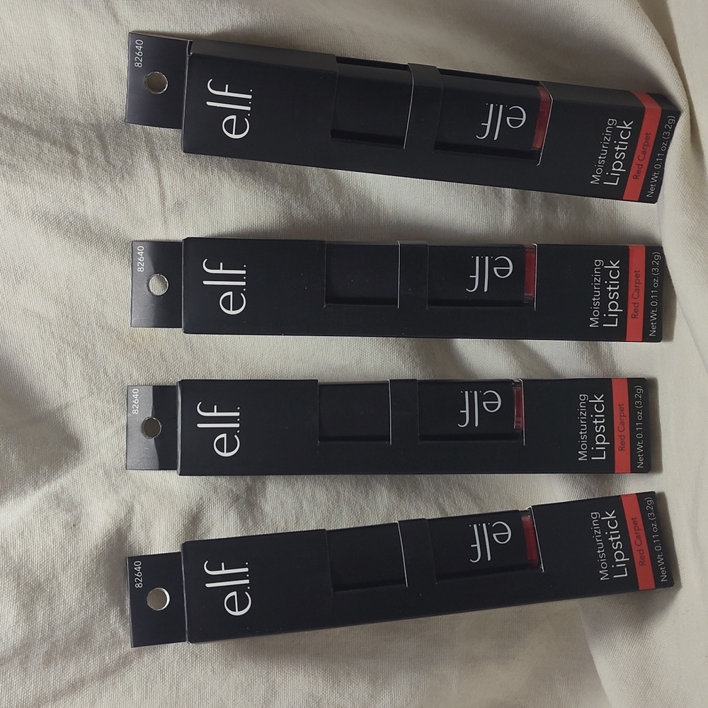 ELF Red Carpet Moisturizing Lip-Stick 0.11 oz. 4 Pack